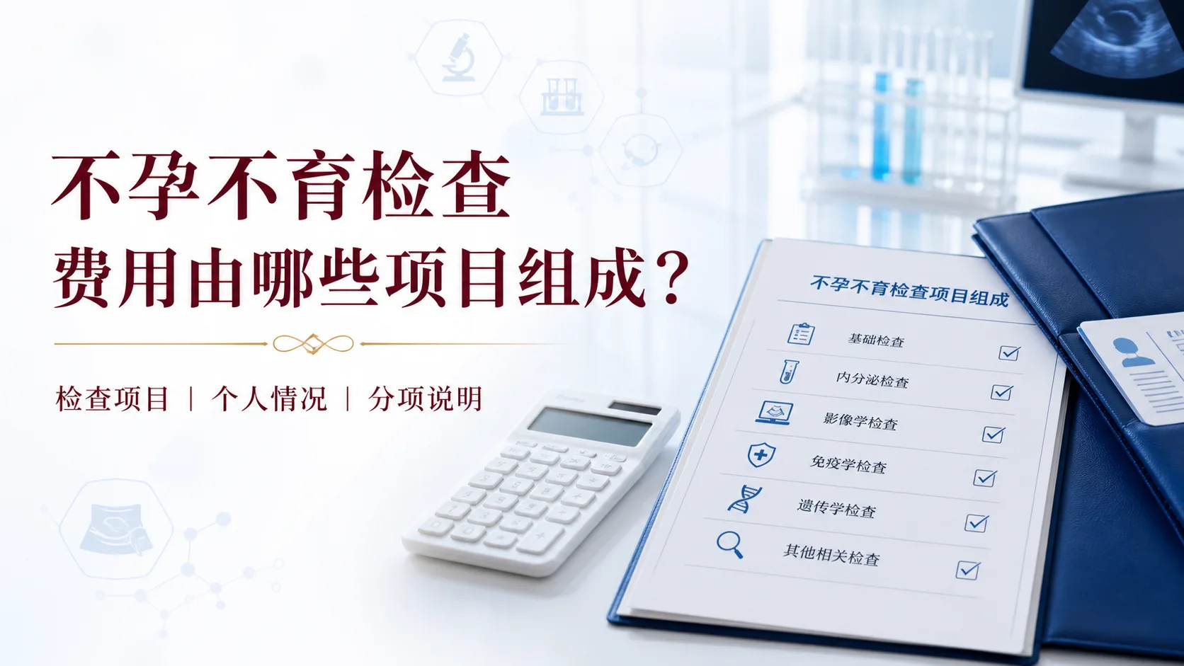 不孕不育检查费用由哪些项目组成？贵阳新现代医院收费说明